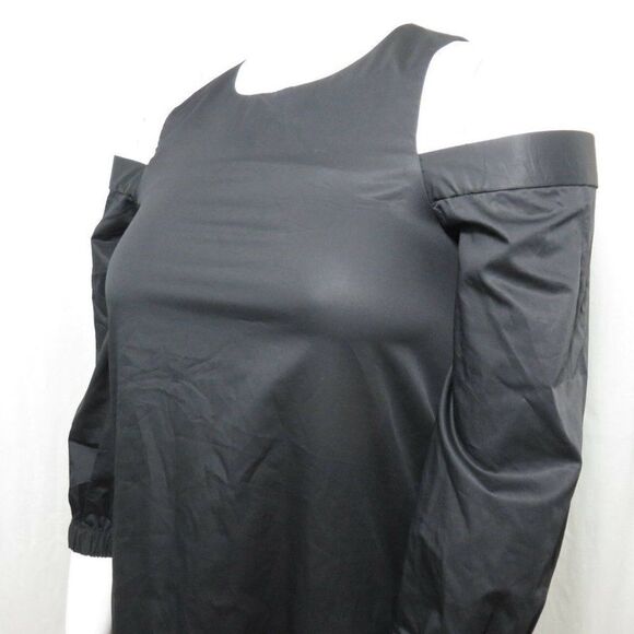 NEW TIBI NEW YORK 4 STRUCTURED CREPE CUT OUT RUFFL - Picture 7 of 8